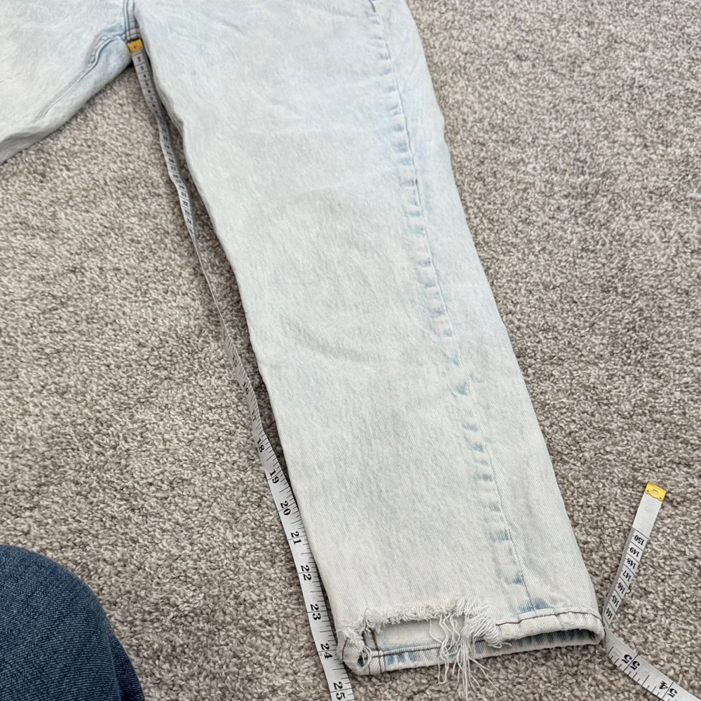 Abercrombie & Fitch Curve Love Acid Wash High-Rise Mom Jeans SZ 2 3/$30 - Picture 14 of 16